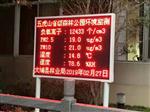 森林公園負(fù)氧離子在線監(jiān)測(cè)系統(tǒng)，大氣環(huán)境負(fù)氧離子觀測(cè)站數(shù)據(jù)精準(zhǔn)傳輸大屏幕